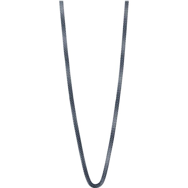 BERING Damen-Kette Milanaise für Charms Edelstahl blau 423-70-X0