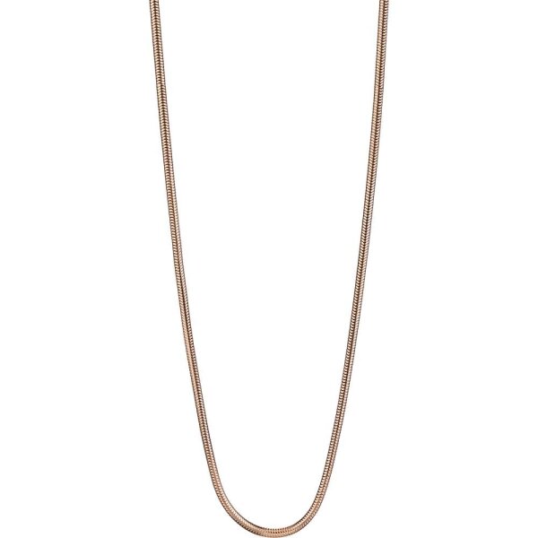 BERING Damen-Kette Schlangenkette für Charms Edelstahl rosé 424-30-X0