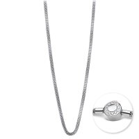 BERING Damen-Kette Milanaise für Charms Edelstahl...