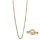 BERING Damen-Kette Milanaise für Charms vergoldet 426-20-X0