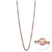 BERING Damen-Kette Milanaise für Charms rosé...