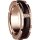 BERING Time Schmuck Ring Edelstahl Keramik braun rosévergoldet 502-39-X5