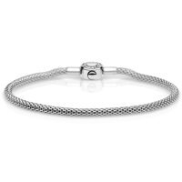BERING Damen-Armband Mesh für Charms Edelstahl...