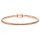 BERING Damen-Armband für Charms Edelstahl rosé 617-30-X0