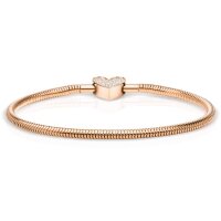 BERING Damen-Armband für Charms Edelstahl...