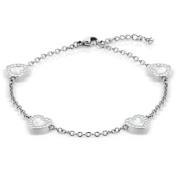 BERING Armband mit Herzen 641-17-X0