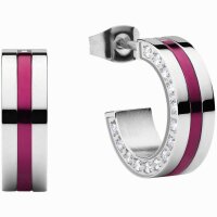 BERING Damen-Ohrstecker silber glänzend mit Zirkonia...