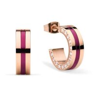 BERING Damen-Ohrstecker rosé glänzend mit...