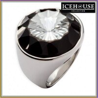 ICEHOUSE Schmuck großer Ring Stein Größe...