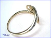 Goldring 333 mit 25 Zirkonia – Gelbgold,...