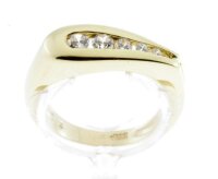 Damen Ring echt Gold 333 Zirkoniabesatz 8Karat Weite 55...