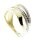 Damen Ring echt Gold 333 Zirkoniabesatz 8Karat Weite 56 gelbgold AS501129
