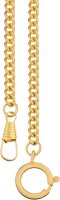 Taschenuhrkette mit Karabiner u. Federring 902423