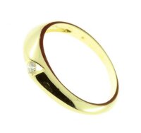 Damen Ring echt Gold 333 8 Karat 715015 Zirkonia W.57