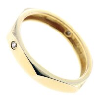 Damen Ring echt Gold 333 8 Karat Zirkonia 7119 Weite 56