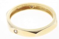 Damen Ring echt Gold 333 8 Karat Zirkonia 7119 Weite 56