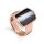 Tamaris Damen Ring Becky Edelstahl rosé mit synth. Katzenauge A0341 Gr. 52 - 60