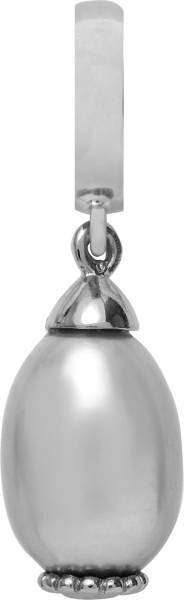 Endless Charm Grey Pearl Drop Silber 31251