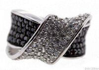 Extravaganter Echt Silber Damen Ring Fingerring m...