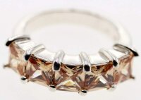 Echt Silber Damen Ring Schmuck Fingerring W 51...