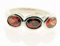 Echt Silber Damen Ring Schmuck Fingerring W 56...