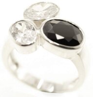 Echt Silber Damen Ring Schmuck Fingerring W 52...