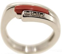 Echt Silber Damen Ring Schmuck Fingerring W 55...
