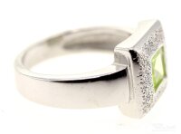 Echt Silber Damen Ring Schmuck Fingerring W 54...