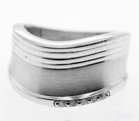 Echt Silber Damen Ring Schmuck Fingerring W 54...