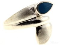 Echt Silber Damen Ring Schmuck Fingerring W 55...