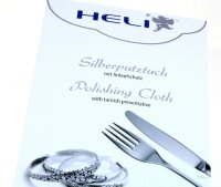 HELI Schmuck Pflege Tuch imprägniert  poliert...