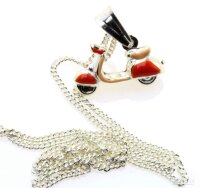 Kinderkette mit Anhänger Roller echt Silber...
