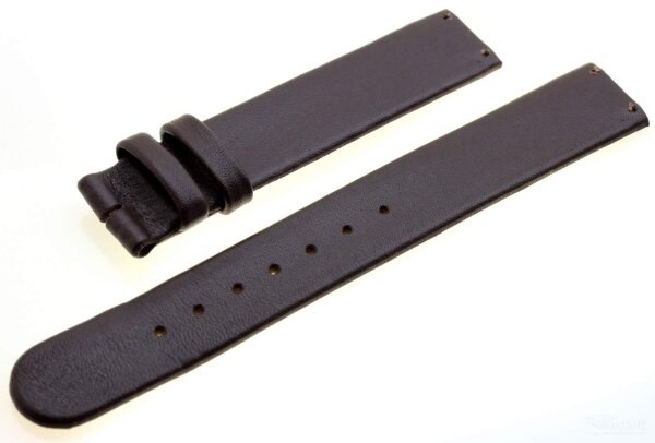 Boccia Original Lederband Ersatz Armband für Uhr Modell 3123-07