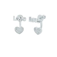 MABINA Ohrstecker Herz Love Zirkonia 925 Sterling Silber...