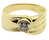Damen Ring echt Gold 333 Zirkonia Gr. 54