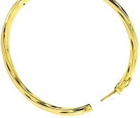 Damen Armreif mit Scharnier und Sicherheitsacht echt Gold...