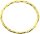 Damen Armreif mit Scharnier und Sicherheitsacht echt Gold 333 8 Karat gedreht