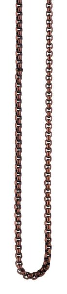 Traumfänger Kette 90cm Edelstahl mocca SC063BR90
