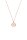 XENOX Damen-Kette Collier Love Letter 925 Silber rosé 45 cm XS3710R