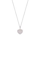 XENOX Damen-Kette Collier Love Story 925 Silber Zirkonia...
