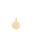 XENOX Damen-Anhänger Infinity 925 Sterling Silber...