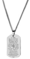 Kette mit Anhänger Vater Unser Gebet Lords Prayer...