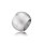 Save Brave Bead aus Edelstahl 7mm SBEAD-019