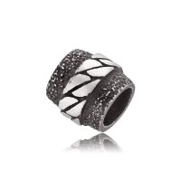 Save Brave Bead aus Edelstahl 9,5mm SBEAD-036