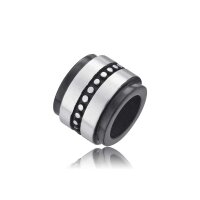 Save Brave Bead aus Edelstahl 8,5mm SBEAD-037