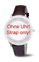 Boccia Original Lederband Armband für Uhr Modell...
