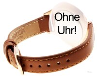 Uhrenarmband für Boccia 3240-03 Ersatzband Leder...