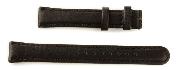 Uhrenarmband für Boccia 3249-01 Ersatzband Leder ohne Schließe