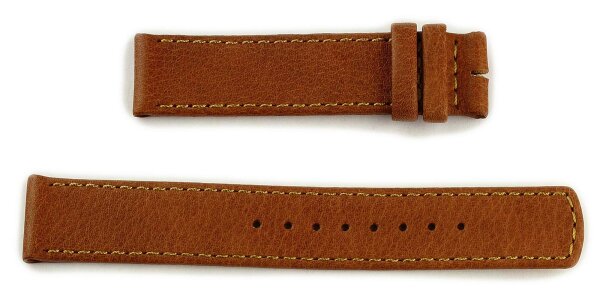 Uhrenarmband für Boccia 3217-02 Ersatzband Leder ohne Schließe
