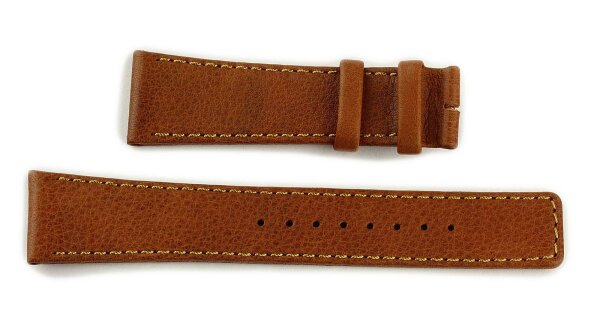 Uhrenarmband für Boccia 3210-02 Ersatzband Leder ohne Schließe
